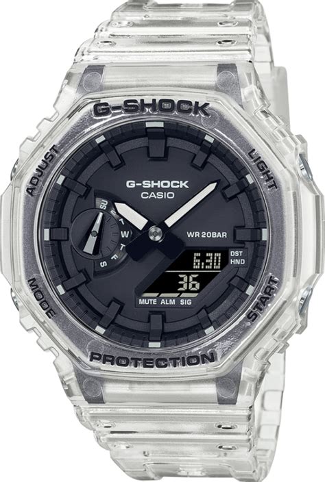 clear watch g shock replica|g shock transparent series.